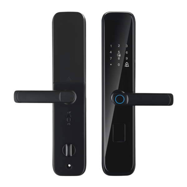 Ilhockey智能指纹门锁wi-fi铝门兼容存储卡图雅智能家居无钥匙进入