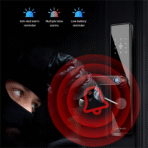 图雅智能Wifi App控制数字门锁新在线产品木/铝门选项云数据存储TTlock App - Image 4