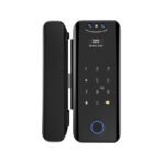 办公室玻璃门指纹锁密码锁双门单门智能门锁