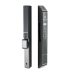 图雅WiFi防水生物指纹锁智能门锁存储卡木门身份证代码滑动铝框